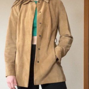 Banana Republic Suede Leather Jacket - GORGEOUS